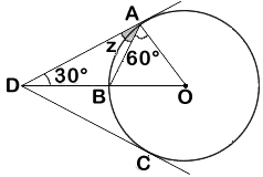 circle and line segment diagram