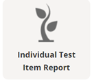 Individual test item report icon