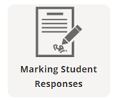 Marking student responses icon