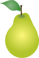 illustration: pear