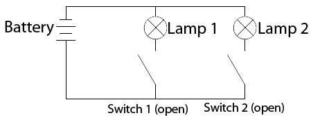 electric circuit diagram