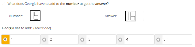 example of the type of question and how to answer