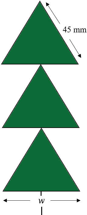 enlarged christmas tree