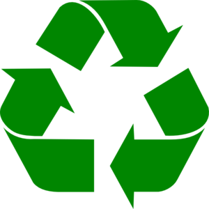 green recycling logo