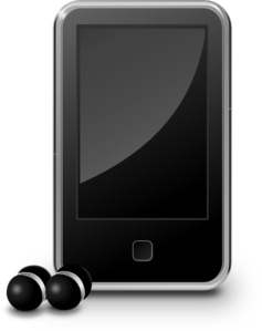 illustration: mp3 player