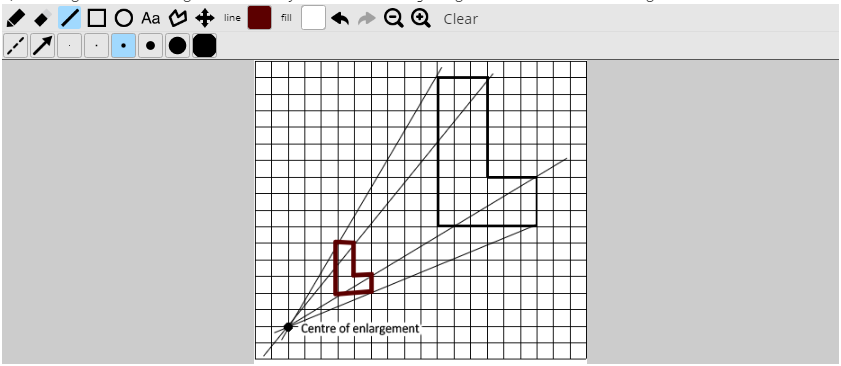 grid enlargement answer - online