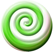 illustration: blue green