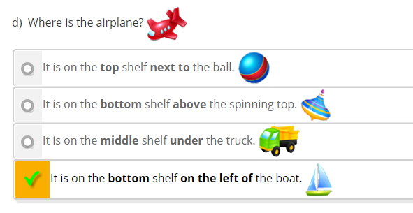 Where are the toys answer question d.PNG