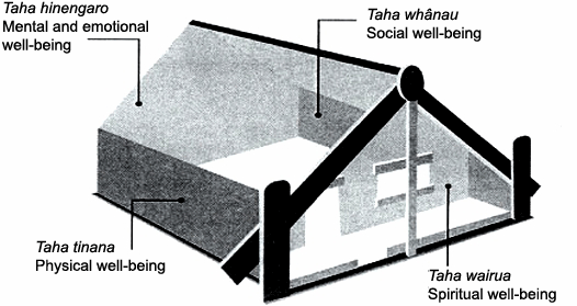 diagram of te whare tapa wha