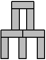 2-storey-high tower used 8 dominoes