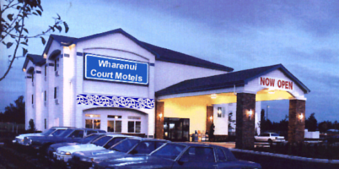 illustration: Wharenui court motel