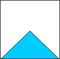 fraction shape showing some shaded part