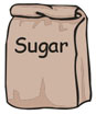 illustration: bag of sugar