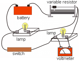 electric circuit diagram