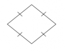 rhombus shape